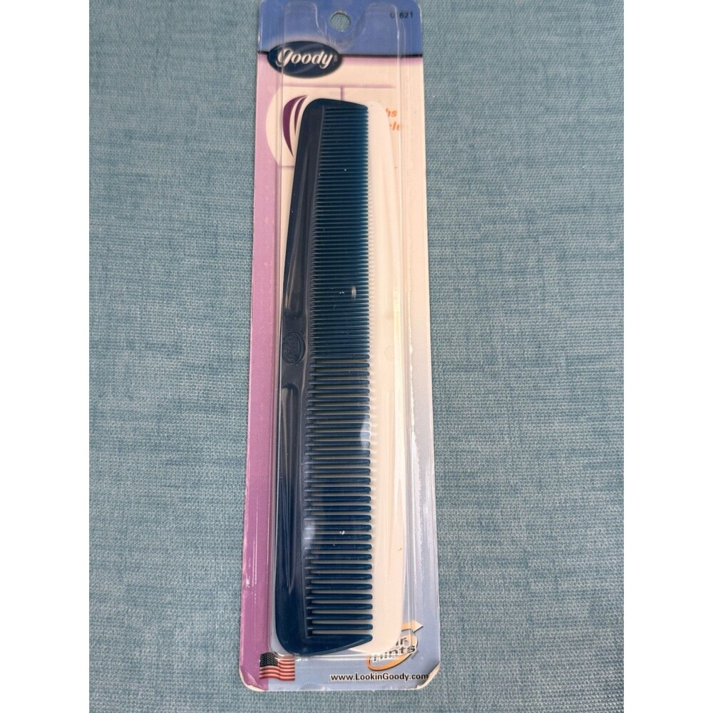 Vintage Goody Value Pack 2 Styling Combs 00621 NIP Blue White